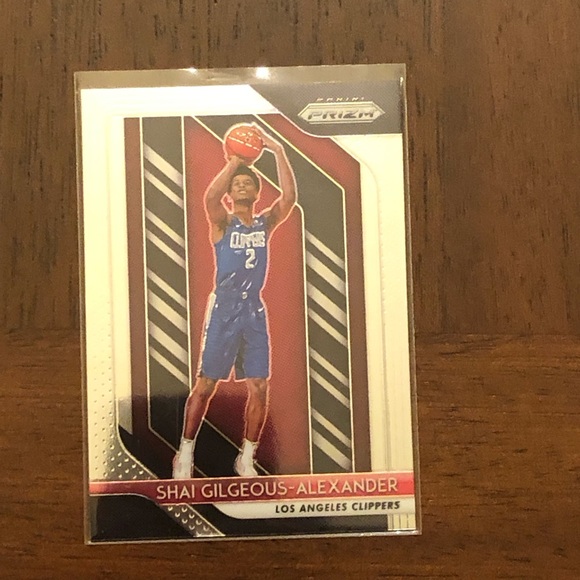 Shai Gilgeous Alexander Panini Prizm Rookie Card - Picture 1 of 2